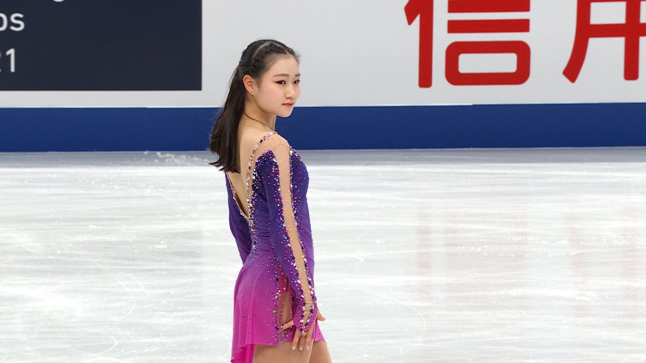 速報！女子FS３位 河辺愛菜選手＜ノーカット＞ 【全日本フィギュア選手権2021】
