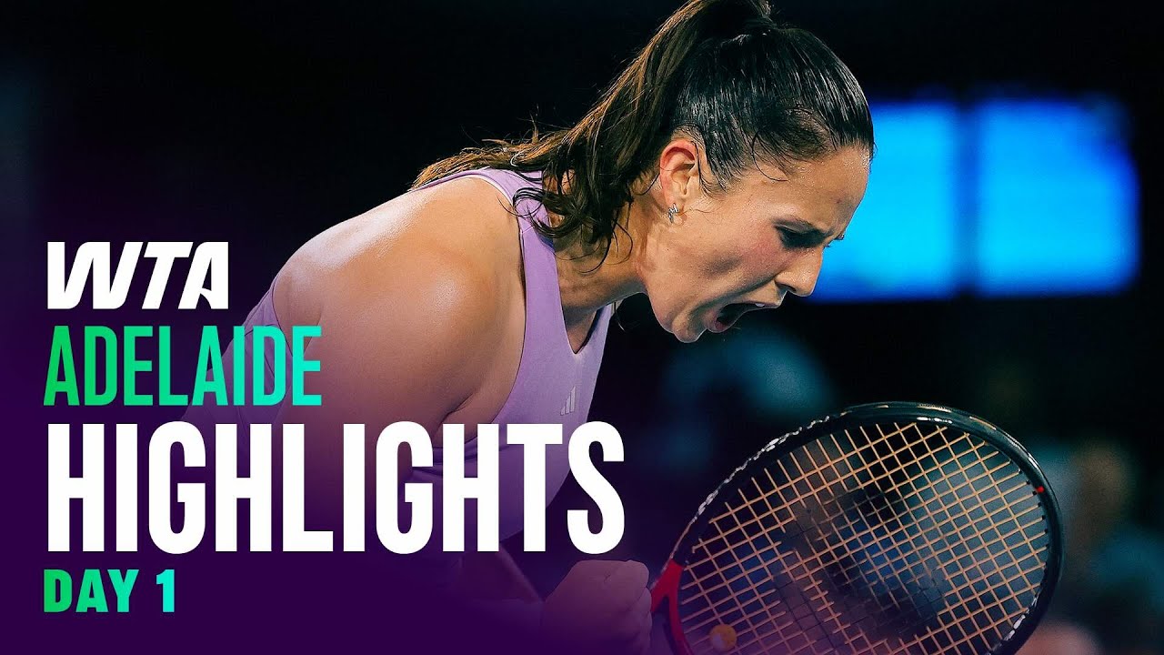 Day 1 in Adelaide featuring Kasatkina, Navarro, Mboko, and more | WTA Match Highlights
