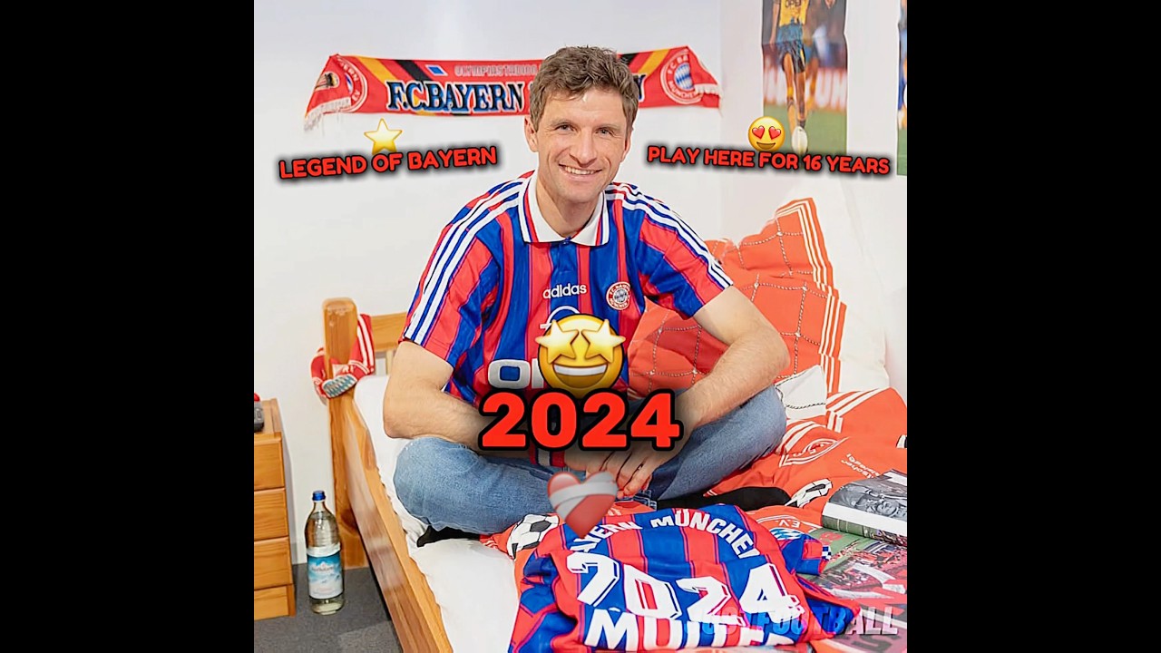 Muller&rsquo;s loyalty to Bayern Munich🤩#thomasmuller #bayernmunich