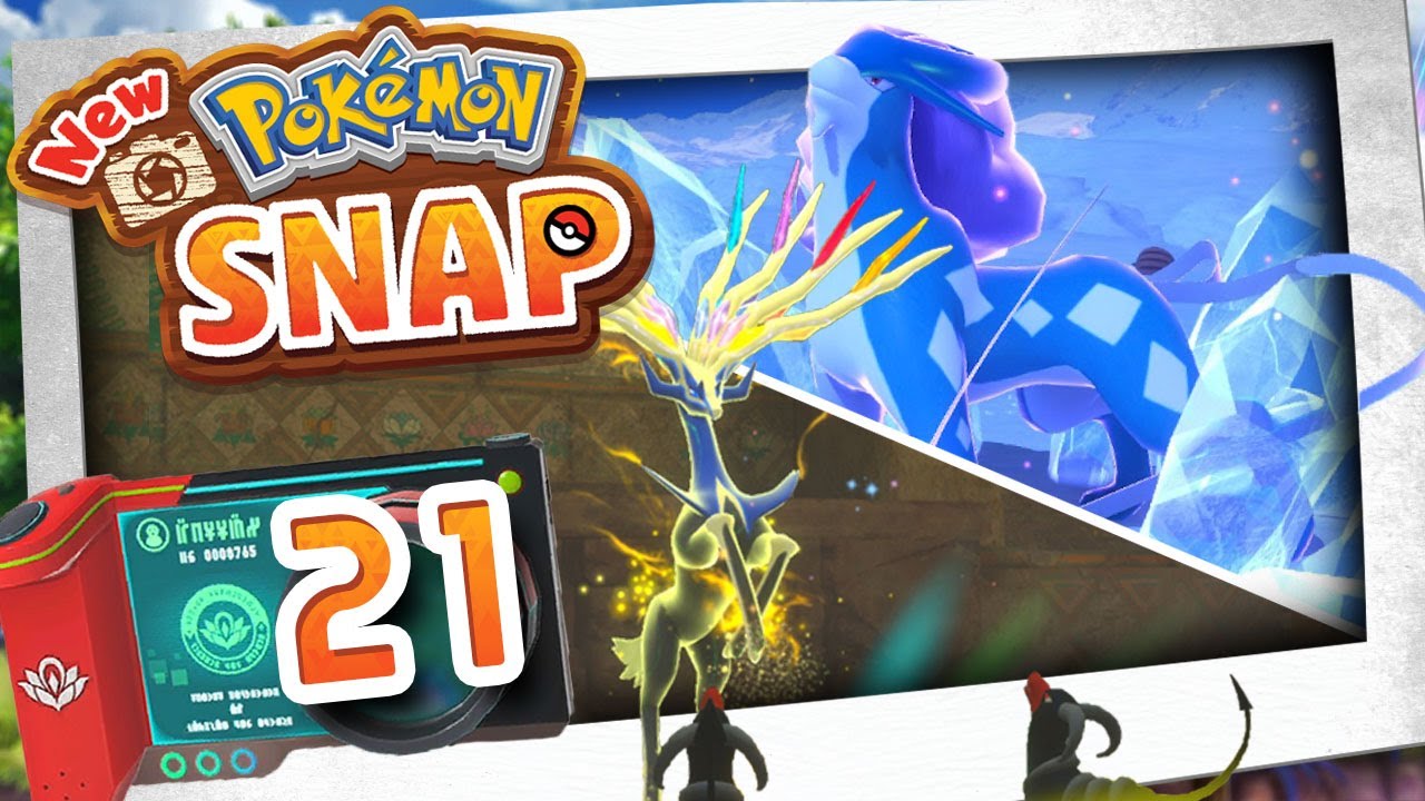 NEW POKÉMON SNAP 📷 #21: Suicune & Xerneas 4-Sterne Foto