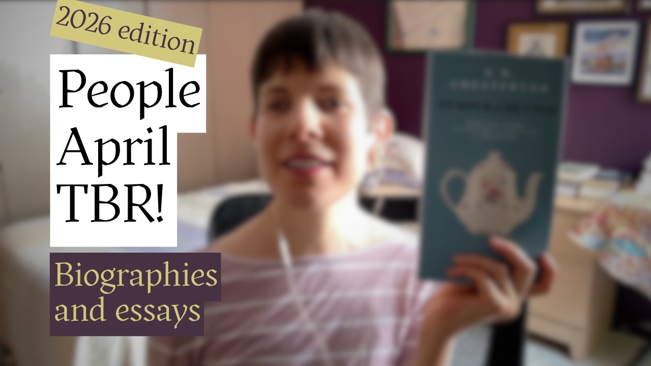 People April 2026 TBR // A realistic TBR of biographies and essays! // Nonfiction readathon 📚