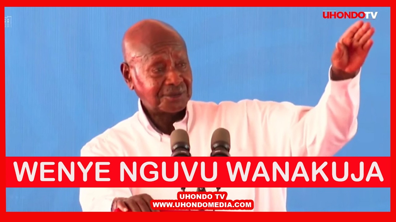 RAIS WA UGANDA, YOWERI MUSEVENI ASHUSHA NONDO NZITO MBELE YA RAIS SAMIA''WENYE NGUVU WANAKUJA''