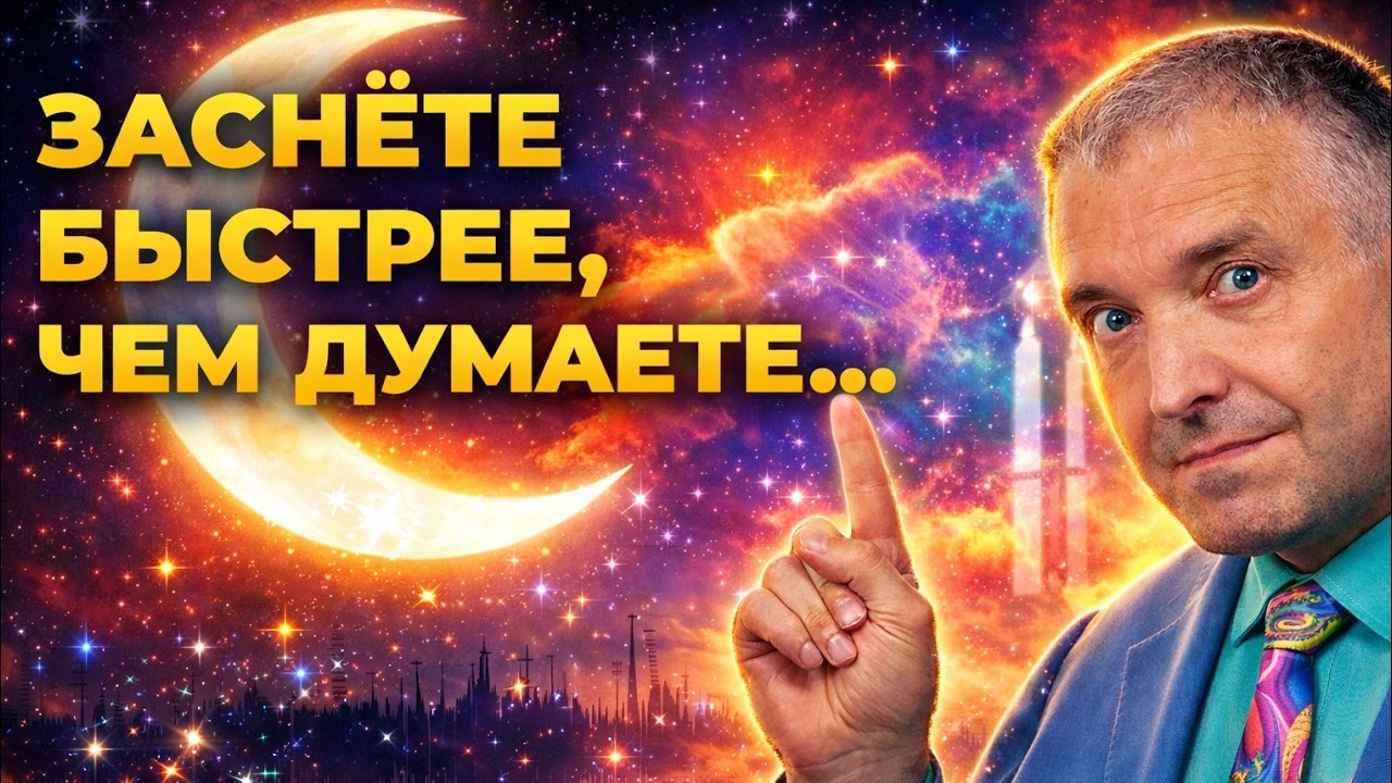 Сон без тревог — сильный гипноз для глубокого сна | Бинауральный транс 90 минут