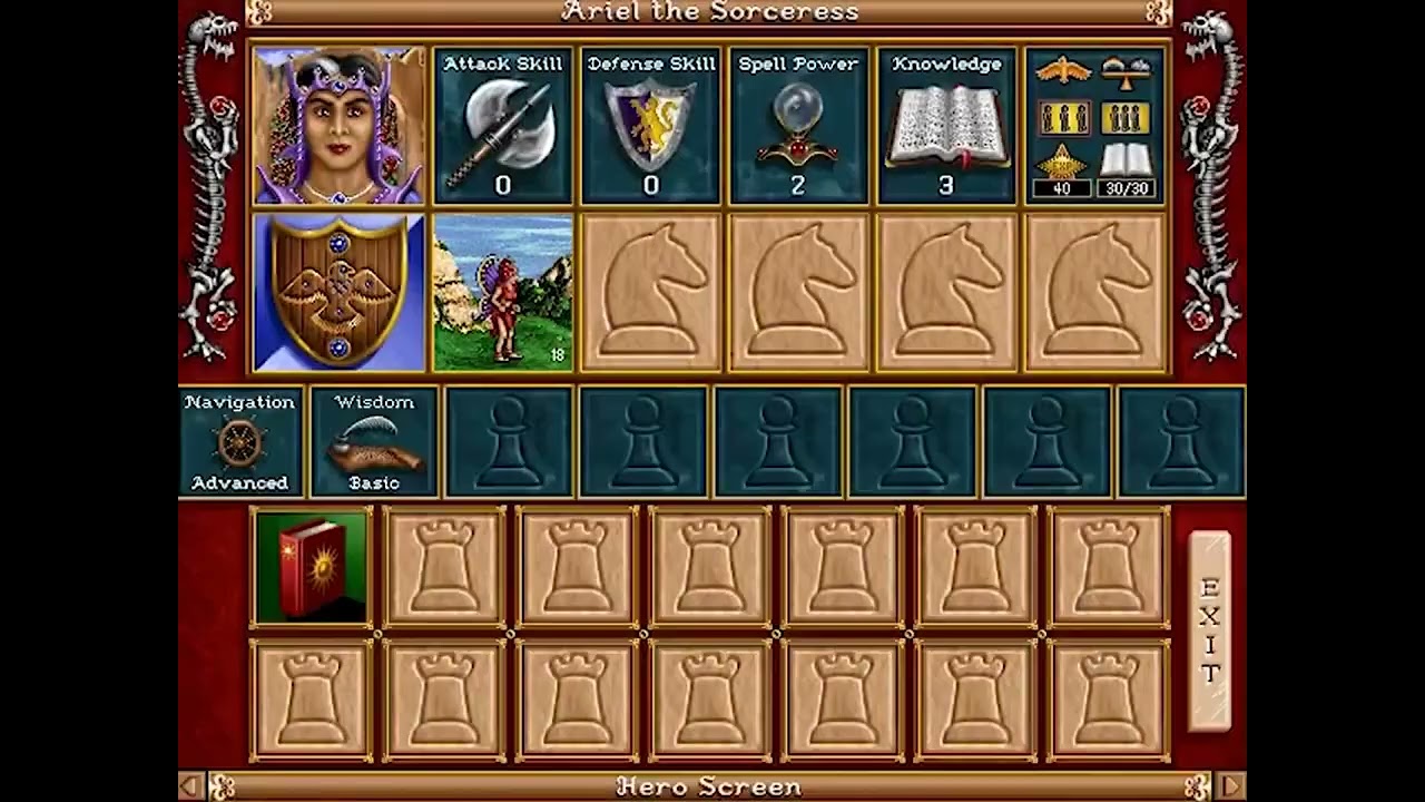 HOMM II - Pyramid in 8 Days on Impossible!