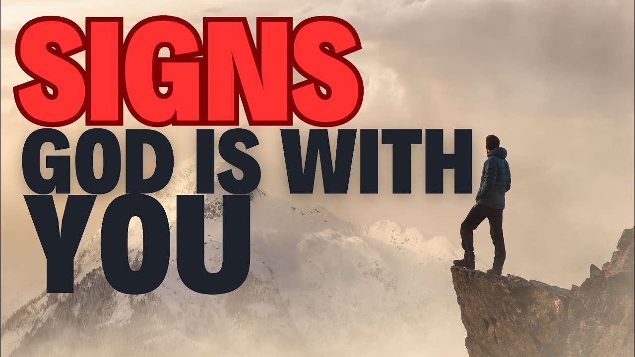 If you see these signs, GOD is with you and he will help you - Christian motivation