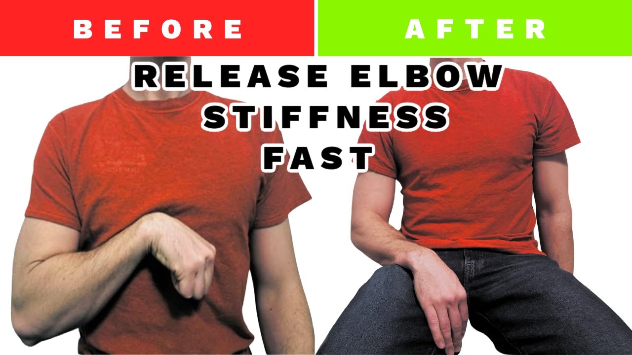 HOW TO RELEASE ELBOW MUSCLE CONTRACTURE BEFORE IT'S FIXED FAST | Step-By-Step Instructions
