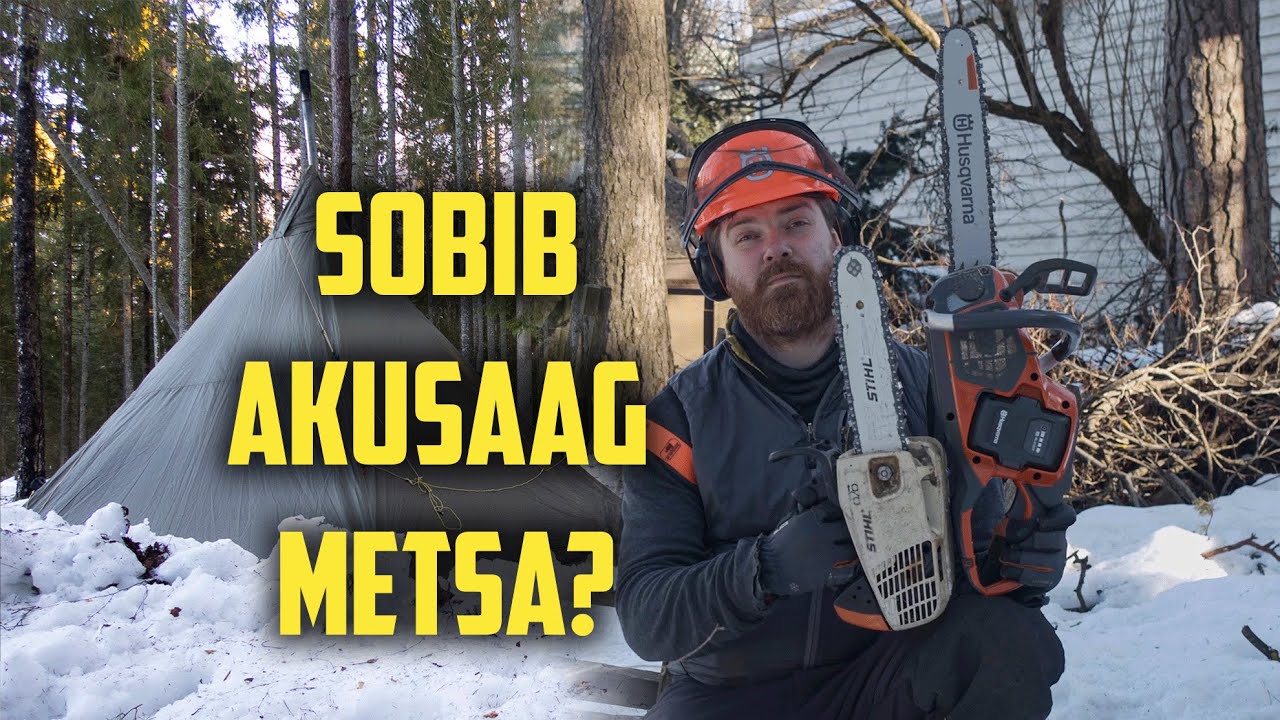 Kuidas sobib matkajale Akuga kettsaag?