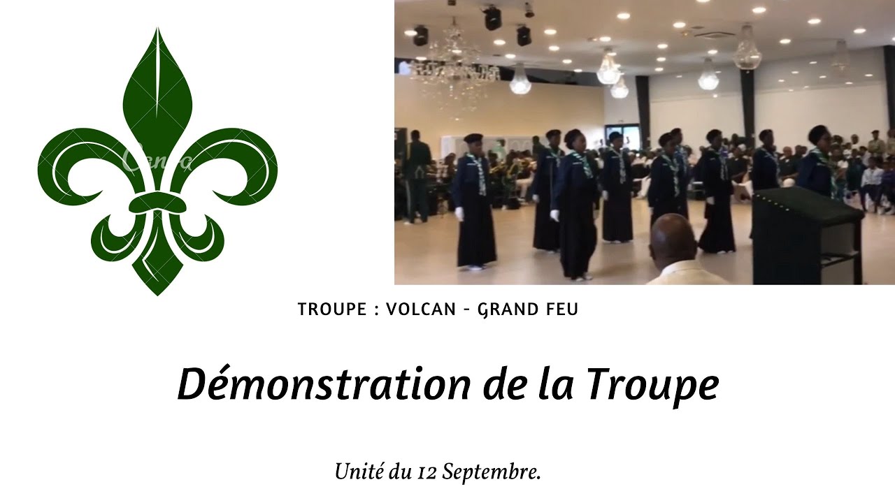 SCOUT PARIS SAINT-OUEN : DÉMONSTRATION DE LA TROUPE - SPÉCIAL 6 AVRIL.