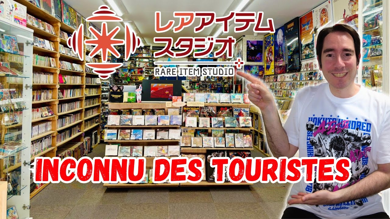 Le secret d’Akihabara : le magasin RETRO GAMING que personne ne connaît !