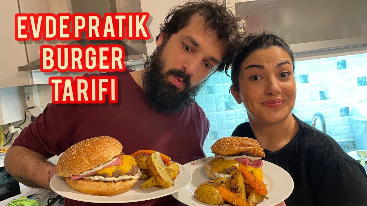 FIRIN PATATES,AMERİKAN BURGER VE ÖZEL SOS TARİFİ👌🏻 