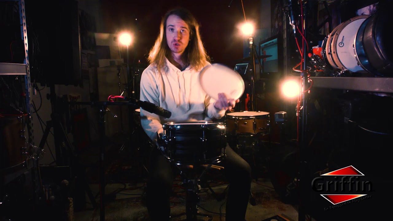 Popcorn Snare Drum | Cheapest Snare Drum on Amazon by Griffin Reduce your Snare Buzz & Rattle