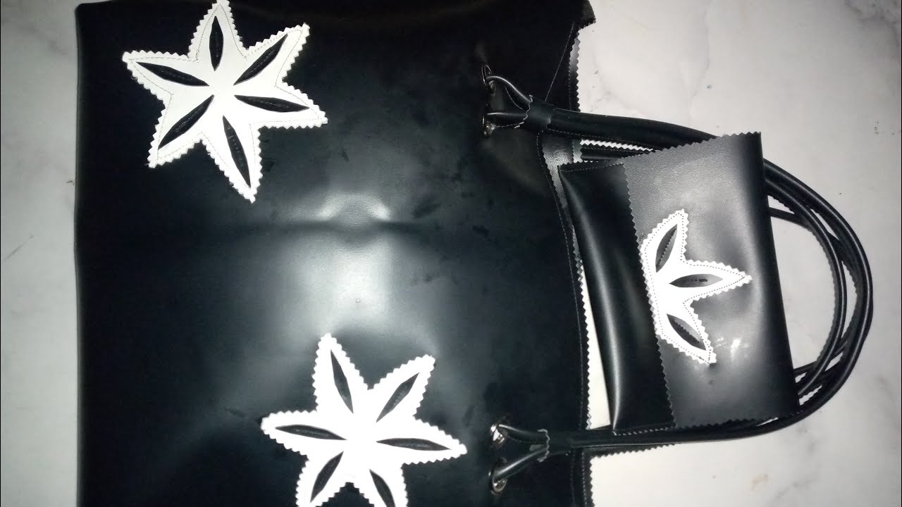 DIY!! easiest way to make tote bag/eyelet tote bag/ well detailed video/ handmade bag