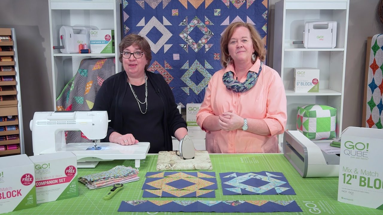 Making the Far Out Groovy Quilt Block