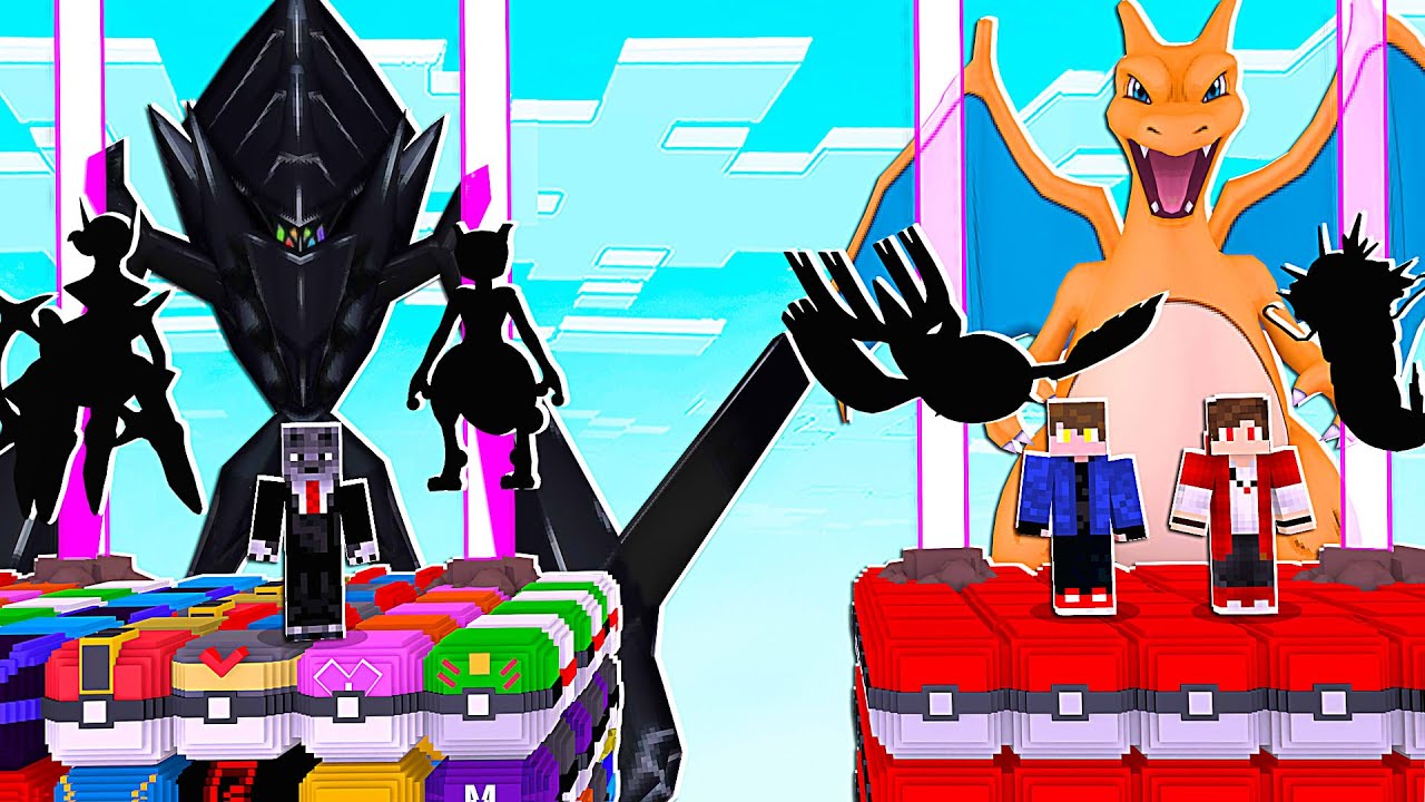 *NOVO* 3000 LUCKY PIXELMON DE POKÉMON INICIAL VS POKÉMON LENDÁRIO - MINECRAFT PIXELMON MOD