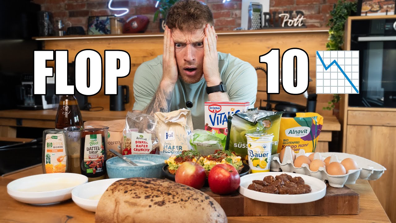 10 LEBENSMITTEL von denen JEDER denkt sie sind GESUND!
