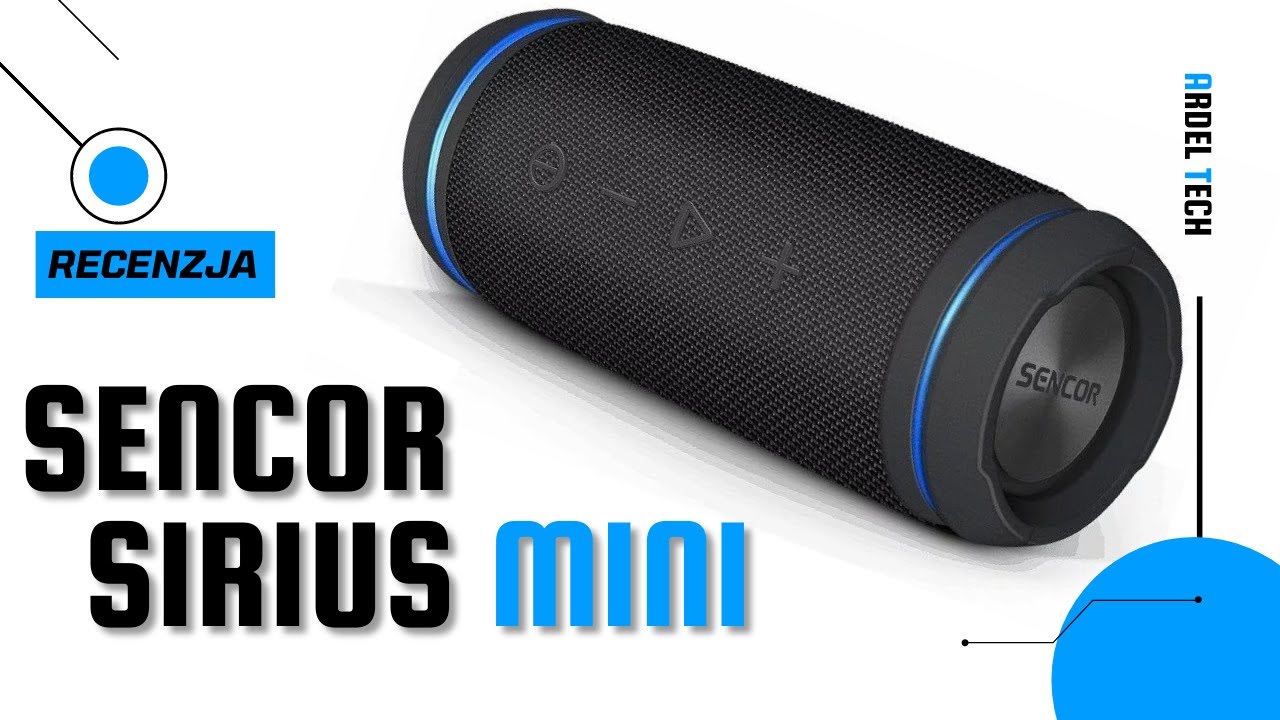 ❗NIEGADAJĄCY głośnik bezprzewodowy❗ - Sencor Sirius mini sss 6100n