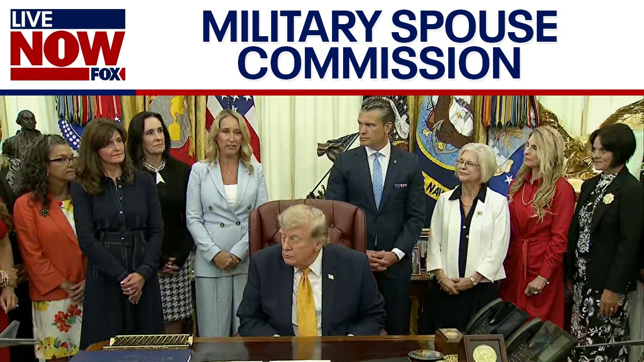 President Trump signs executive order establishing Military Spouse Commission
