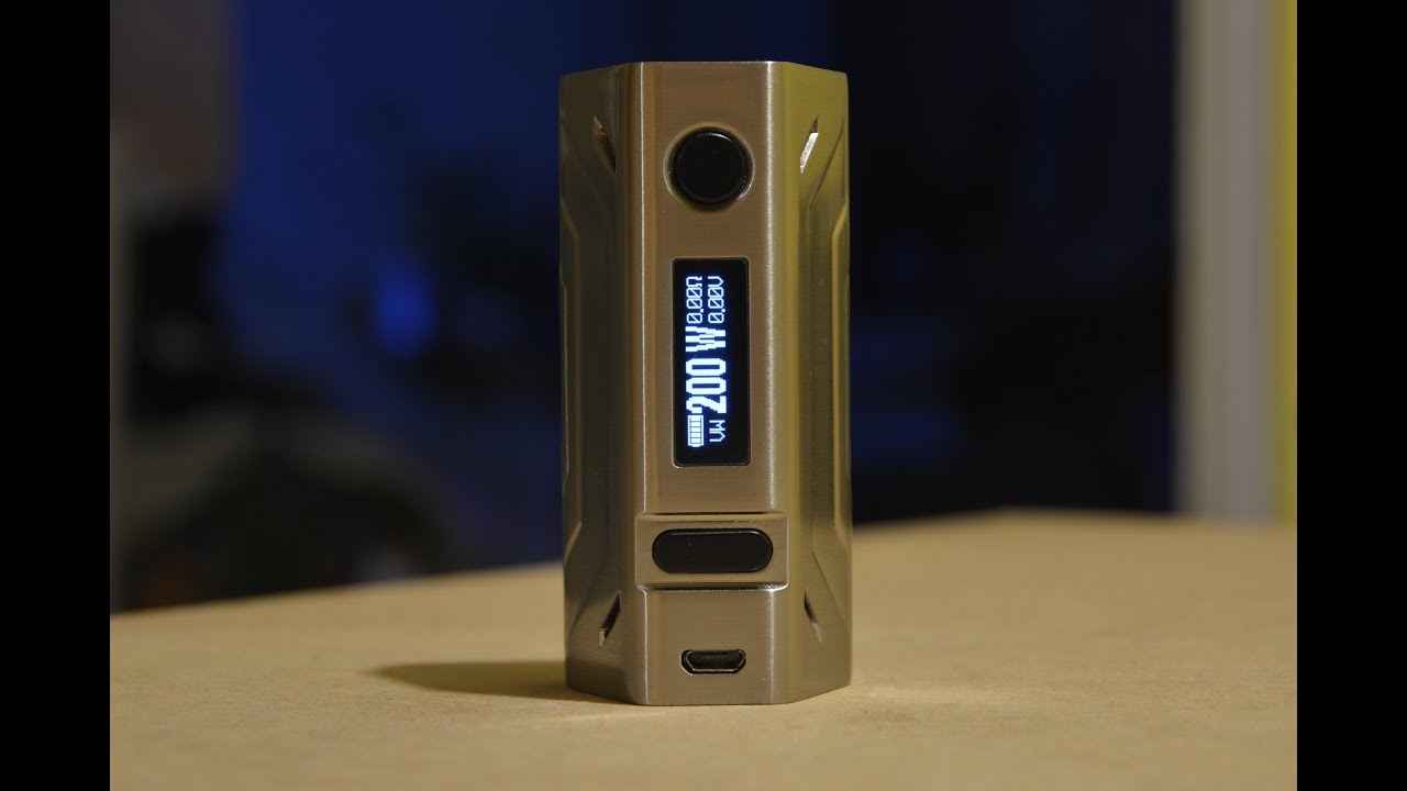 Smoant Battlestar 200W TC MOD Unboxing and test (from ALIEXPRESS)