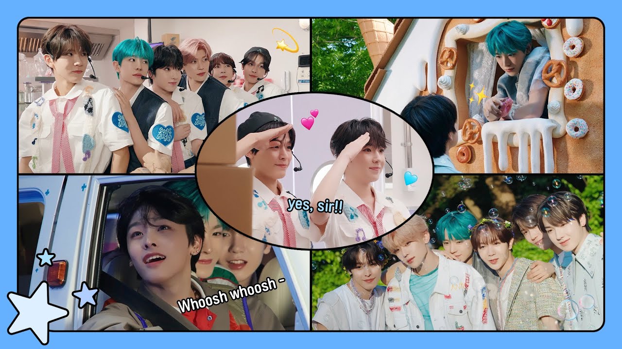 [Web 발신] 별사탕🌟이 도착했습니다📦 | [Web発信] こんぺいとう✨が届きました🕊️ | ‘Songbird’ MV Behind the Scenes