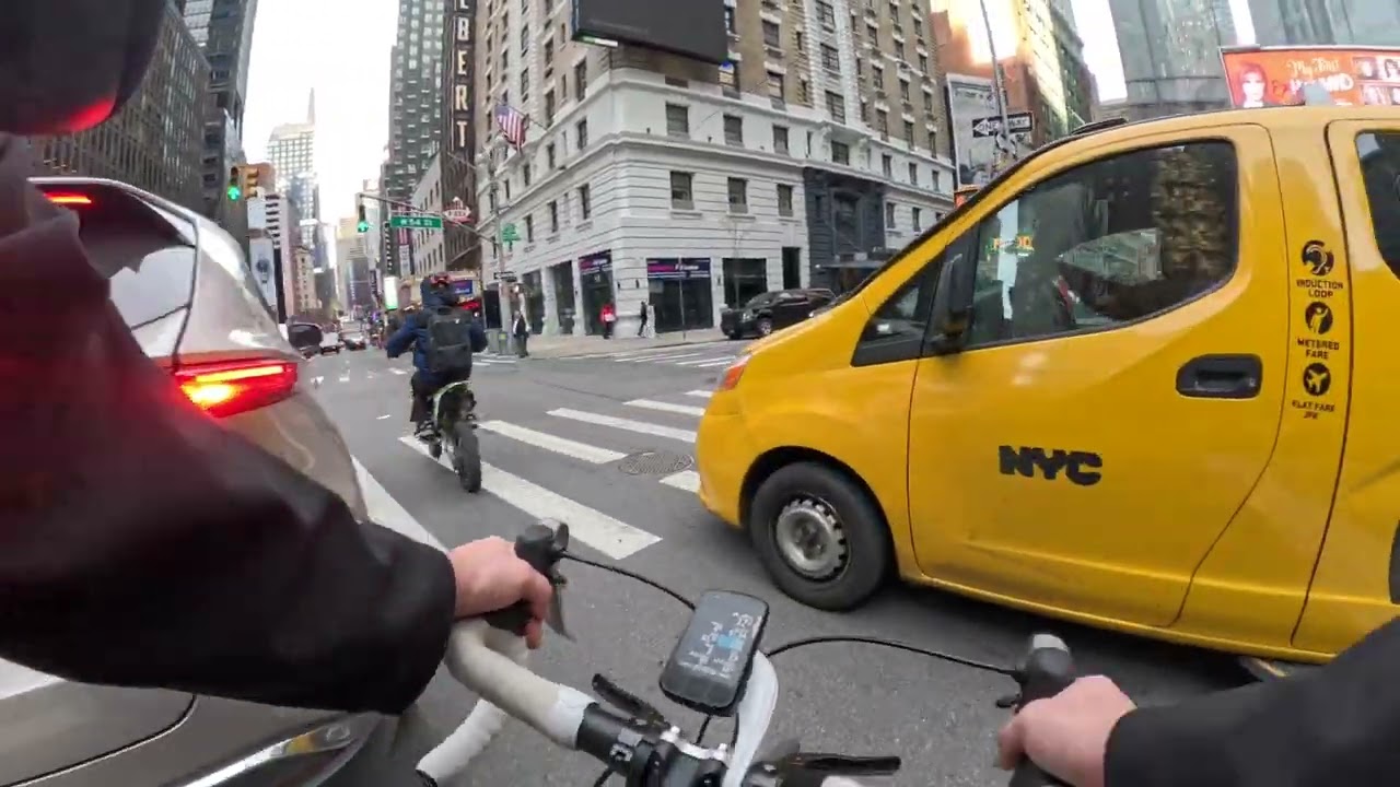 New GoPro who this? NYC Cycling: 3/25/25