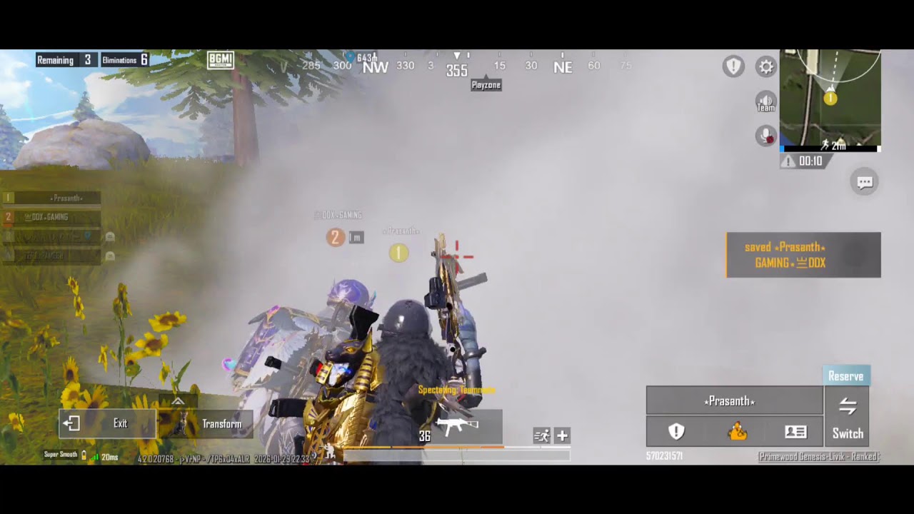 4.2 New Update BGMI Rush Gameplay 😈❤️TEAM ZERO GAMING❤️