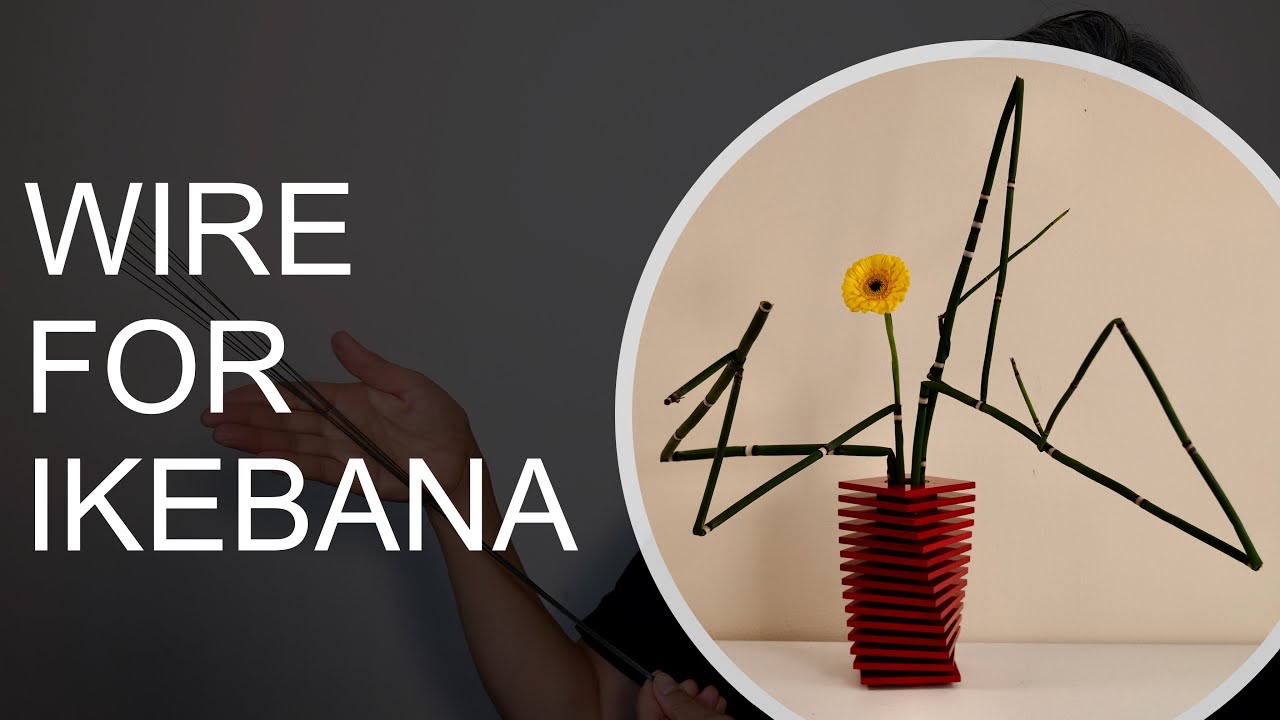 How to Use Floral Wires for Ikebana