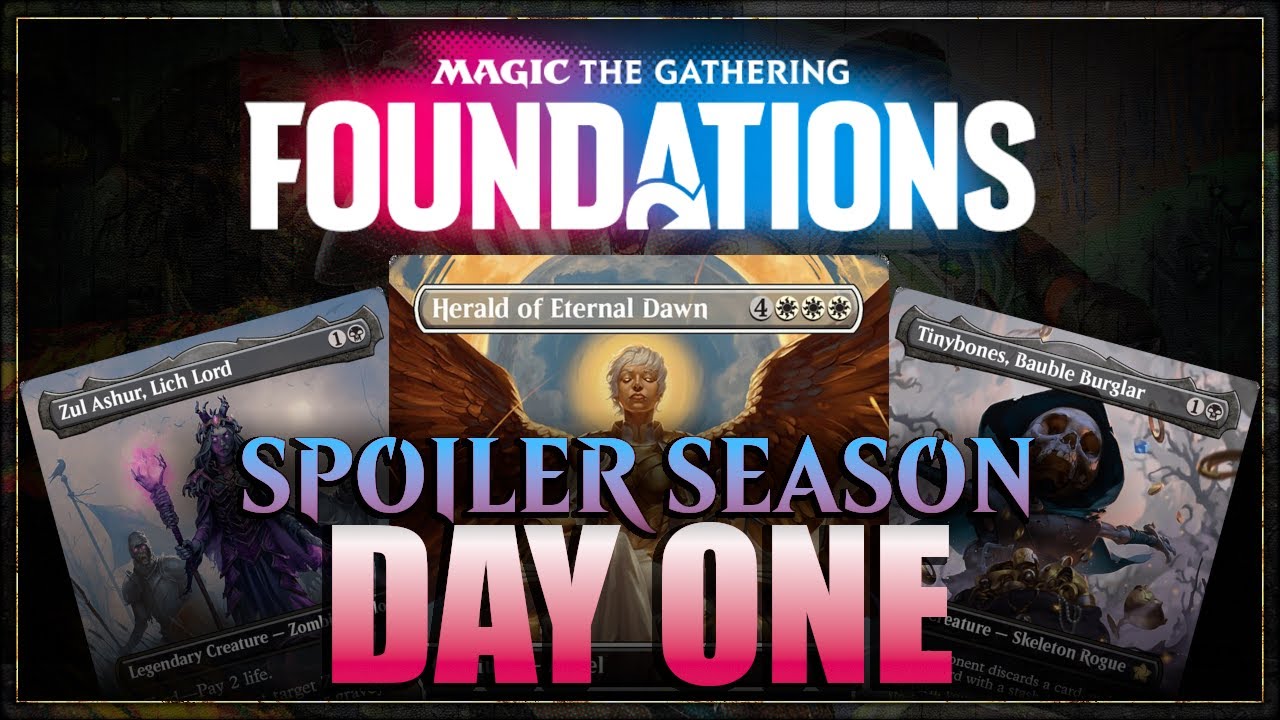 New FOUNDATIONS Spoilers‼️MagicCon Vegas Opens the Floodgates // 𝑭𝒐𝒖𝒏𝒅𝒂𝒕𝒊𝒐𝒏𝒔 𝐒𝐏𝐎𝐈𝐋𝐄𝐑 𝐒𝐄𝐀𝐒𝐎𝐍: 𝐃𝐚𝐲 𝐎𝐧𝐞