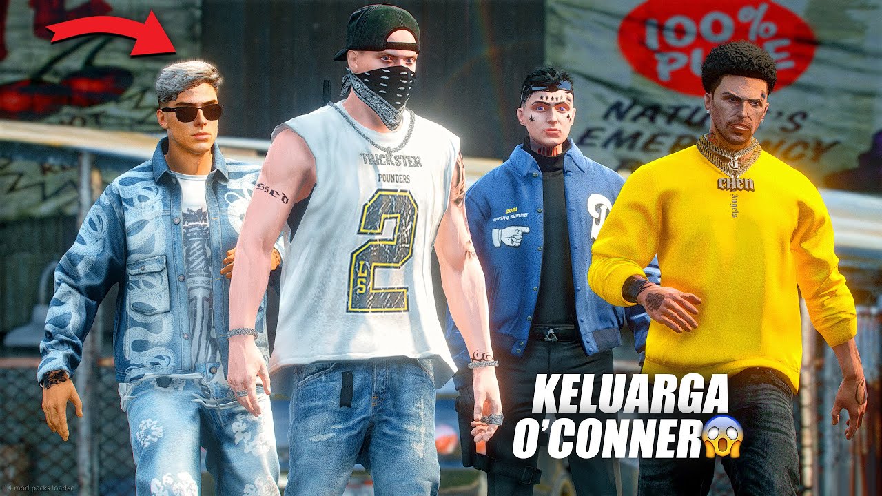 ANGGOTA LEGENDARIS KELUARGA KEI O'CONNER KEMBALI !! GTA 5 ROLEPLAY