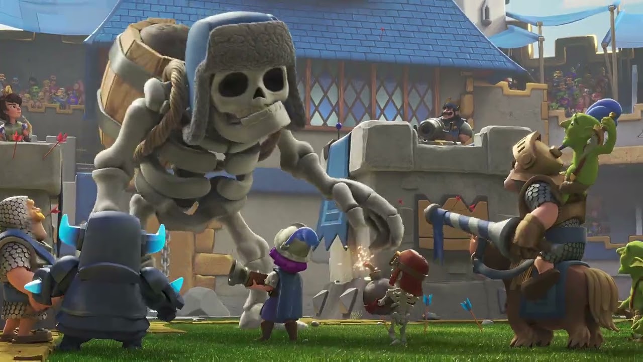 Clash Royale : Giant Skeleton!