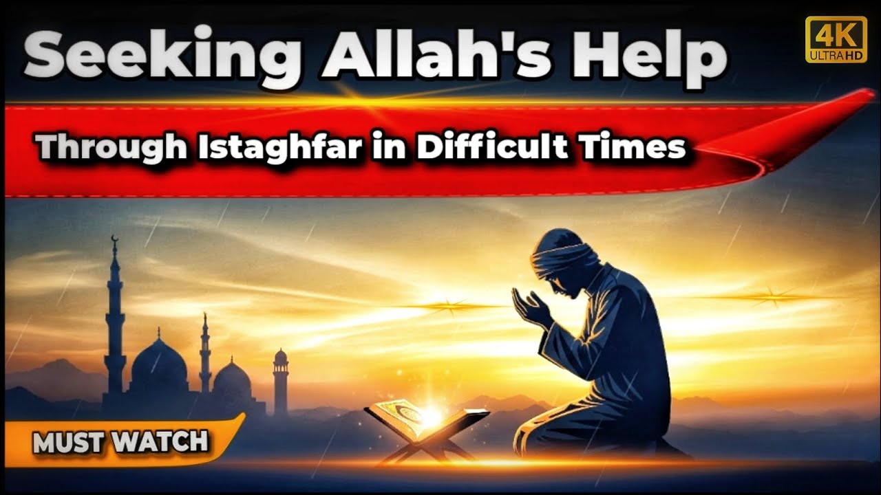 Seeking Allah's Help Through Istaghfar in Difficult Times | New Bayan 2025 | #aiislamichistorytales
