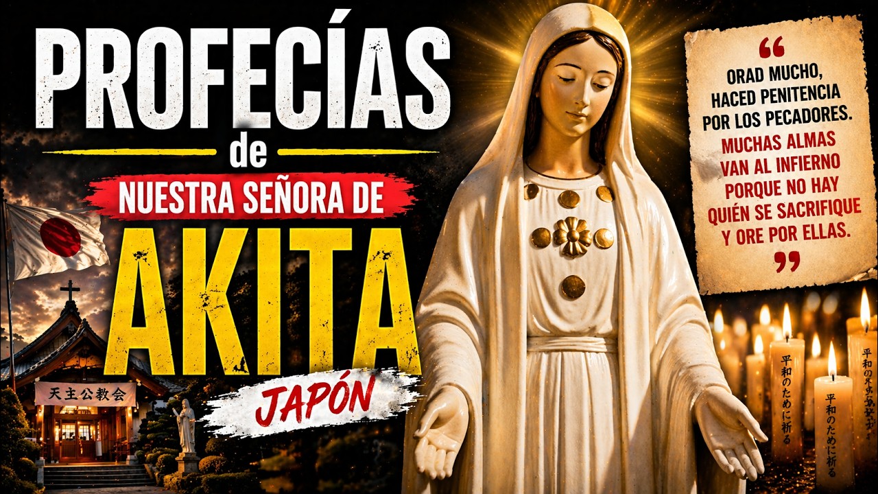 🔴PROFECÍAS 👉 Nuestra Señora de AKITA, Japón. Aparición aprobada por la Iglesia