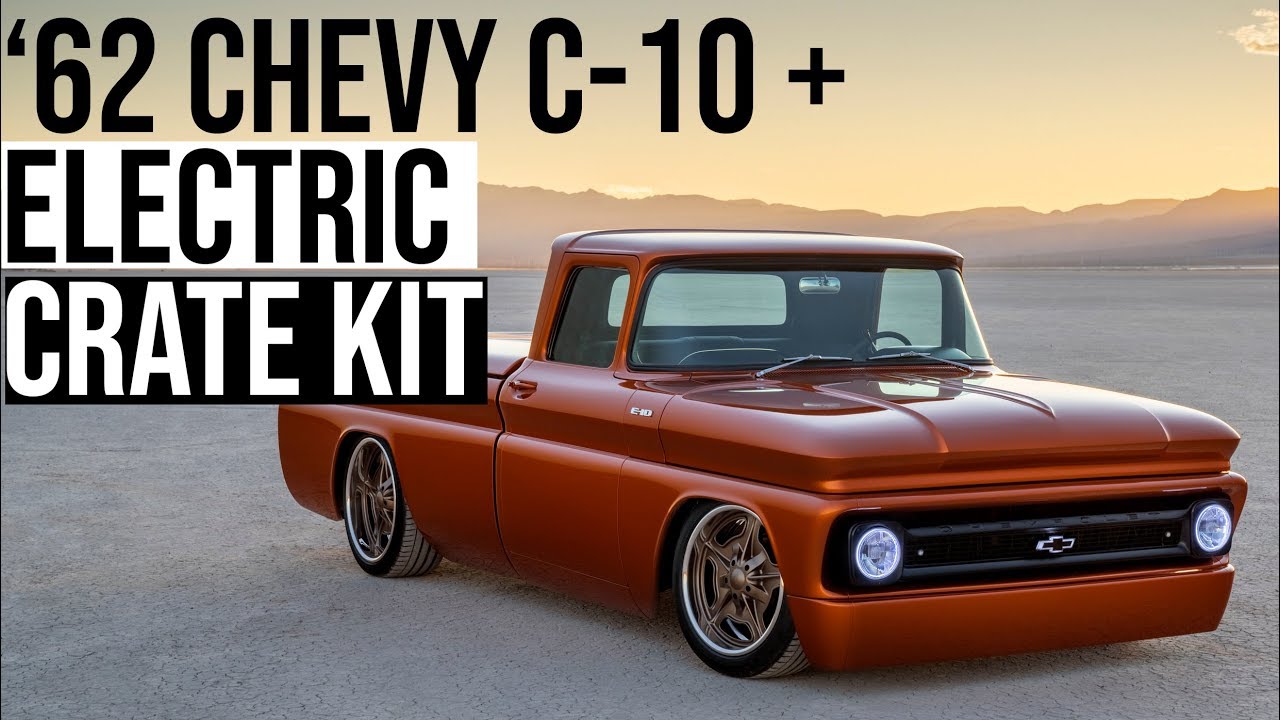 Chevy's 450-hp eCrate prototype powers electric 1962 C-10 hot rod