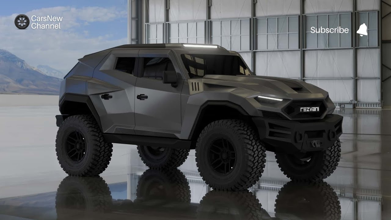 2026 Rezvani Tank Revealed — 1,000 HP Armored SUV Like No Other!
