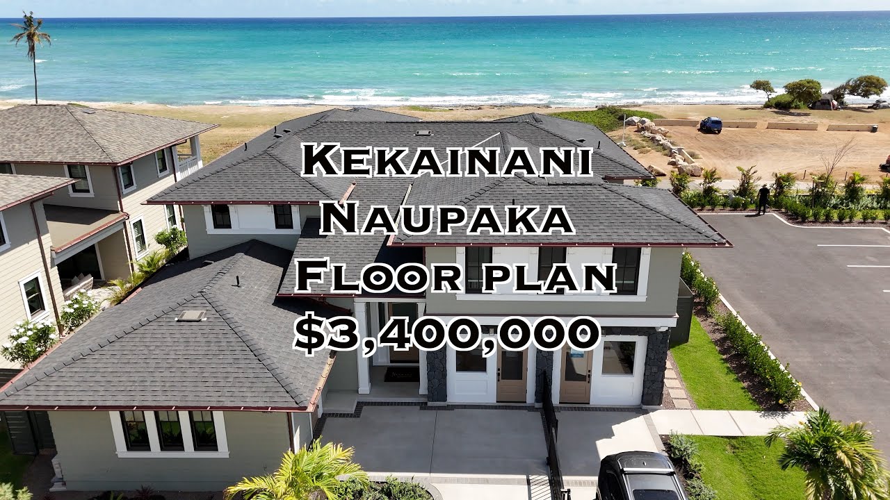 4K Luxury Hawaii Home Tour | Stunning Ocean View Estate in Kekainani, Oahu Island Living