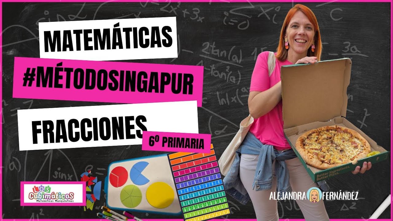 FRACCIONES| Sumas, restas, multiplicaciones y divisiones | Matemáticas MÉTODO SINGAPUR