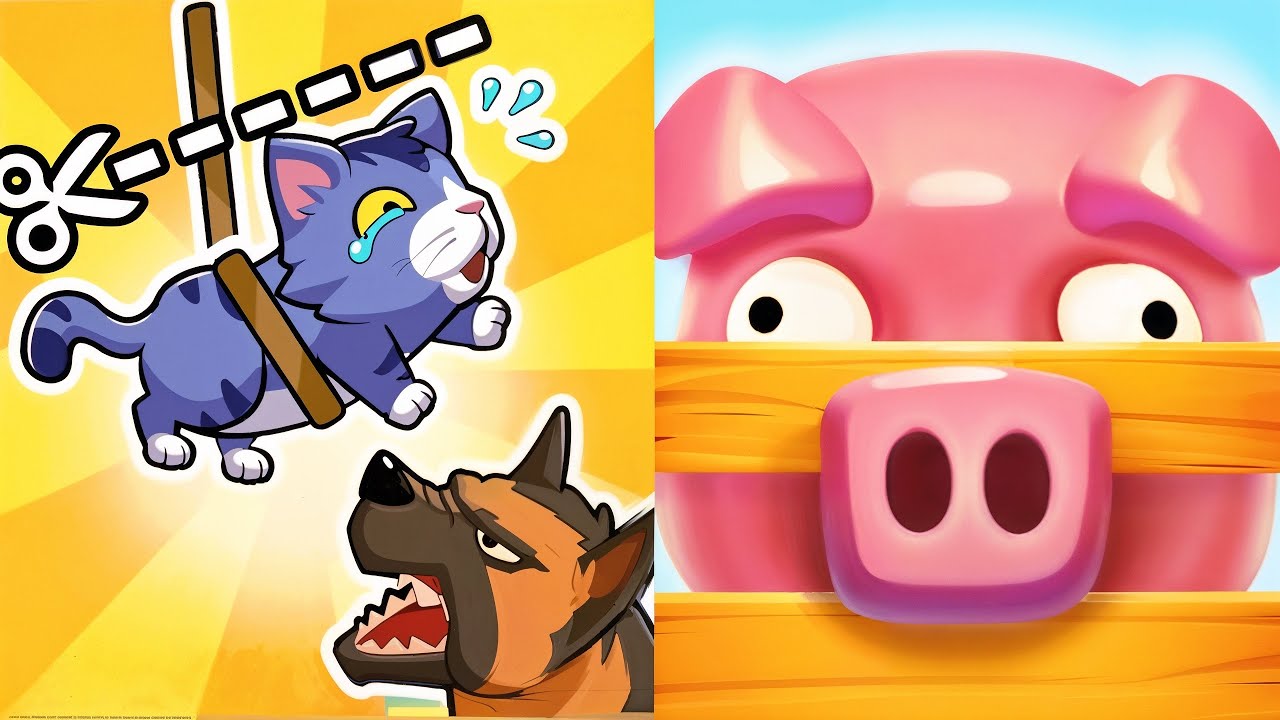 Save the Cat Kitten VS  Farm Jam - All Levels SpeedRun Gameplay ep 1