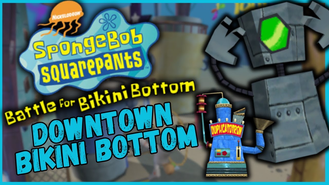 Spongebob SquarePants: Battle for Bikini Bottom: Downtown Bikini Bottom