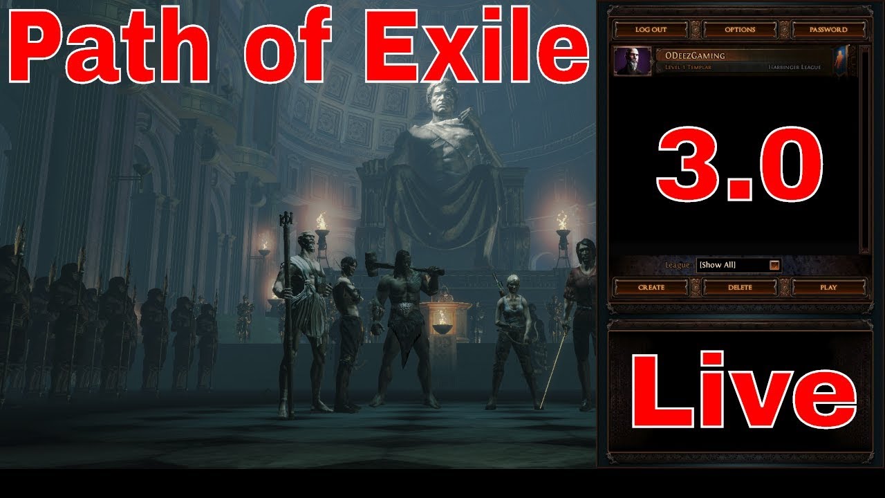 Path of Exile 3.0 - Attempting a Berserker RF Build - Be a Mavierick - Road to 200 Subs!