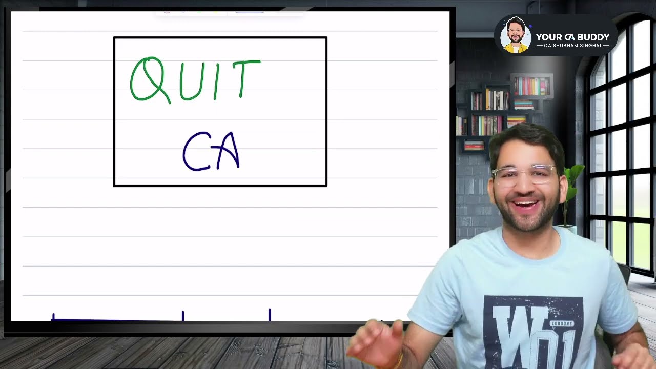 Unable to clear your Exams? Quit CA? ICAI | CA Shubham Singhal | Your CA Buddy