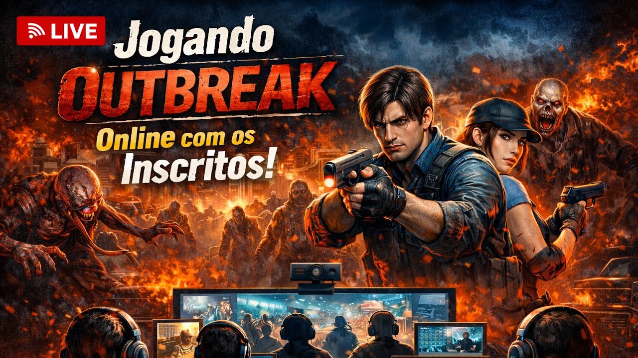 JOGANDO Outbreak ONLINE com os INSCRITOS!