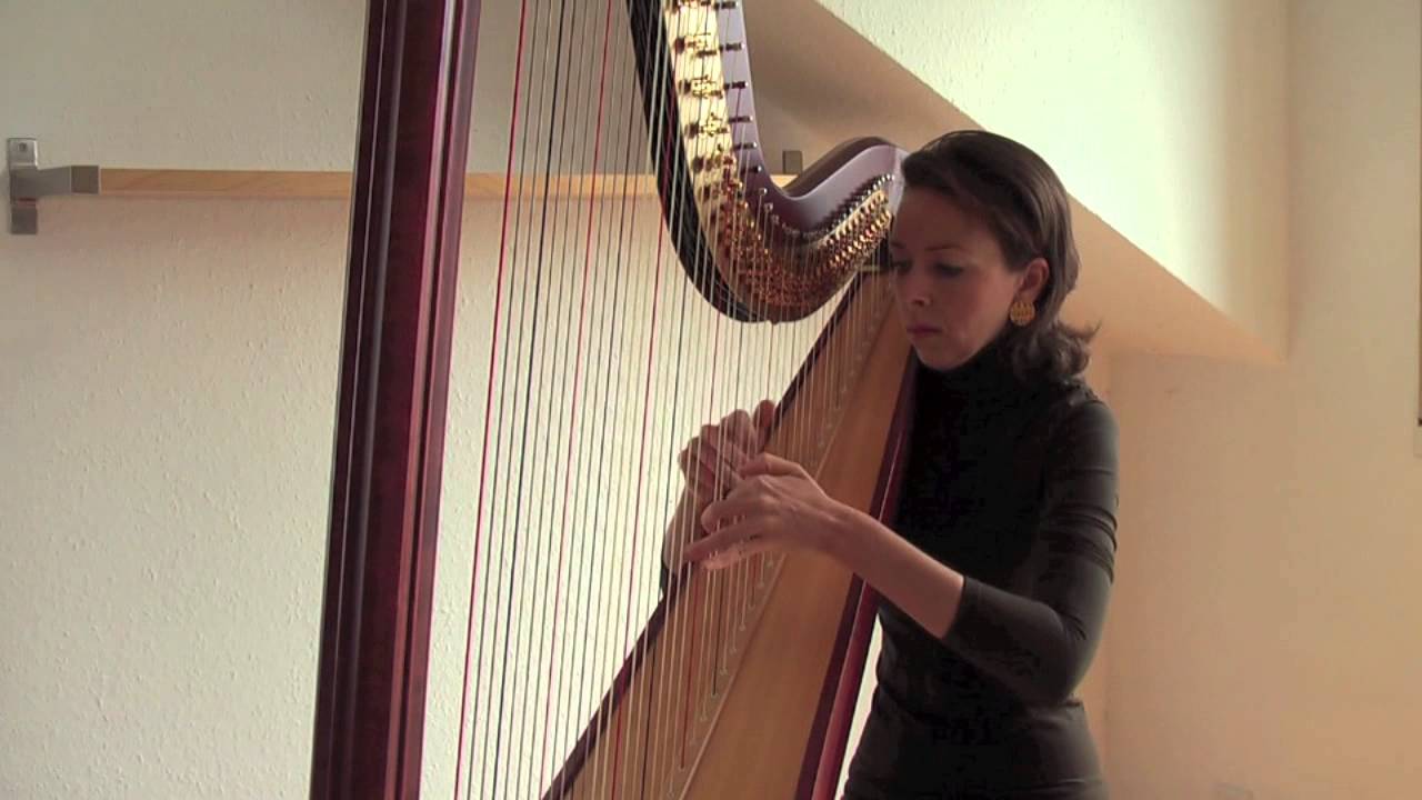 G. F. Händel - The Arrival of the Queen of Sheba Harfe / Harp