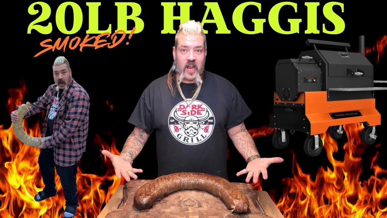 20 pound Smoked Haggis ready for Robbie Burns day 