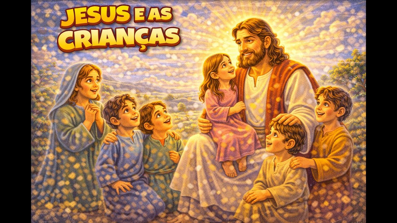 JESUS E AS CRIANÇAS: LIÇÃO DE AMOR E HUMILDADE...