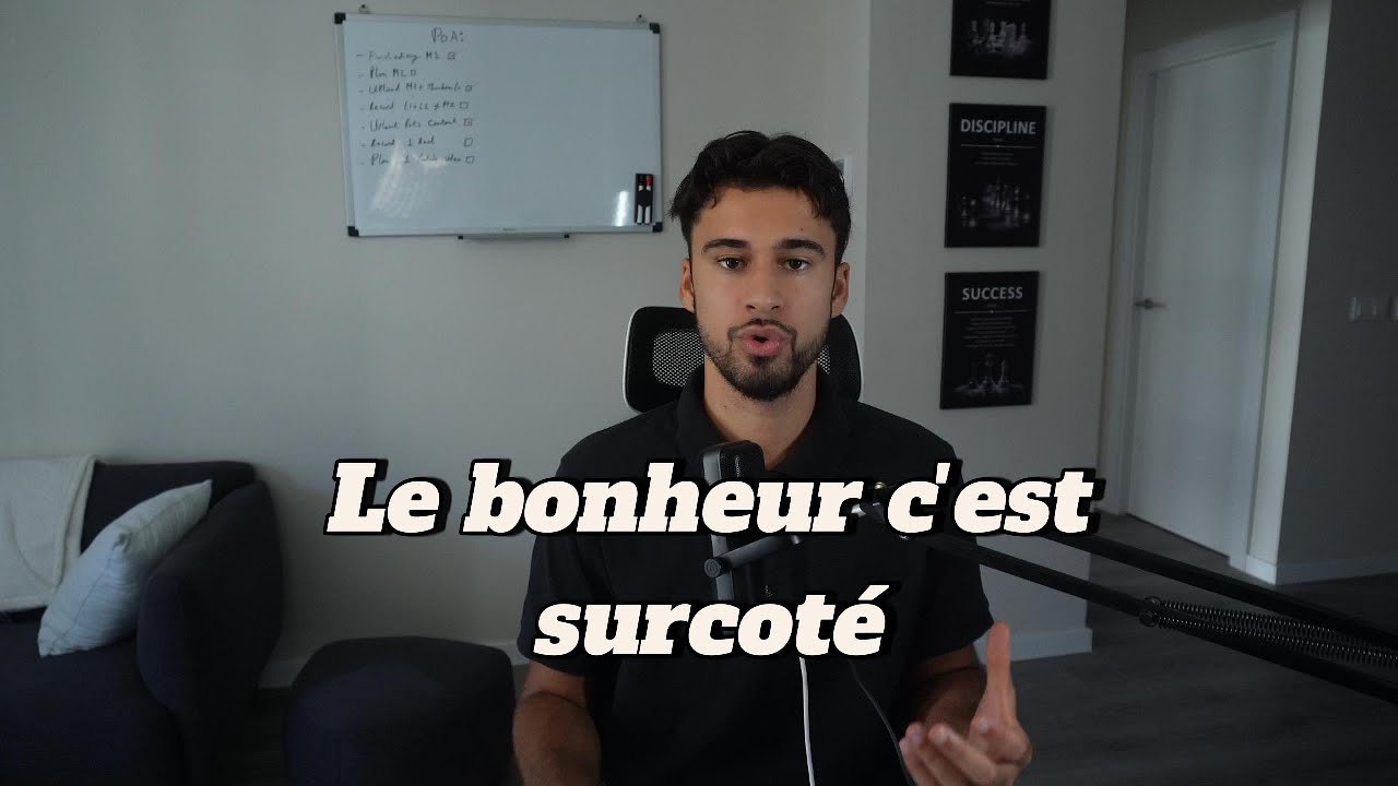 Tu n'es pas ici pour être heureux