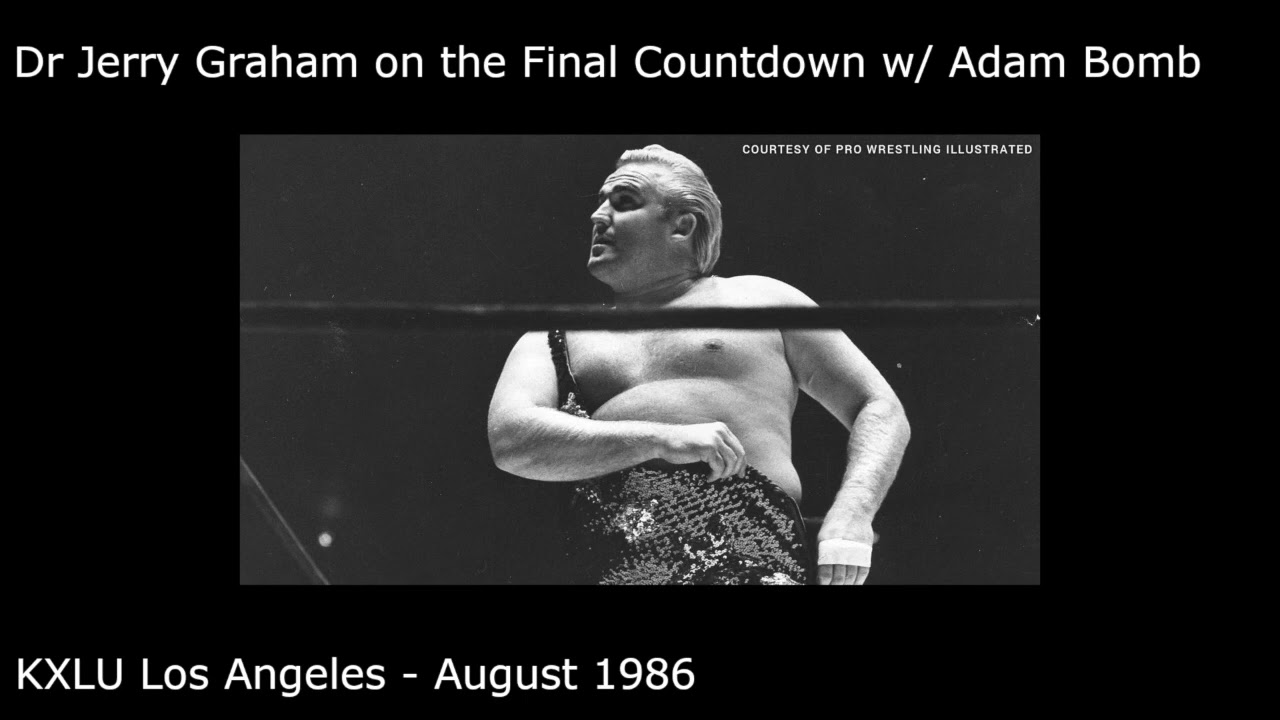Dr Jerry Graham on the Final Countdown (KXLU Los Angeles) - August 1986