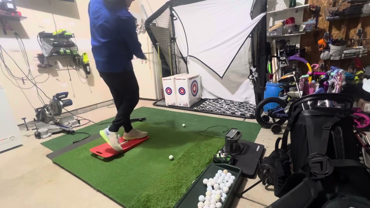 Golf Pressure Board: Perfect you Golf Swing's Weight Transfer ⛳️ #golfswing #golftraining
