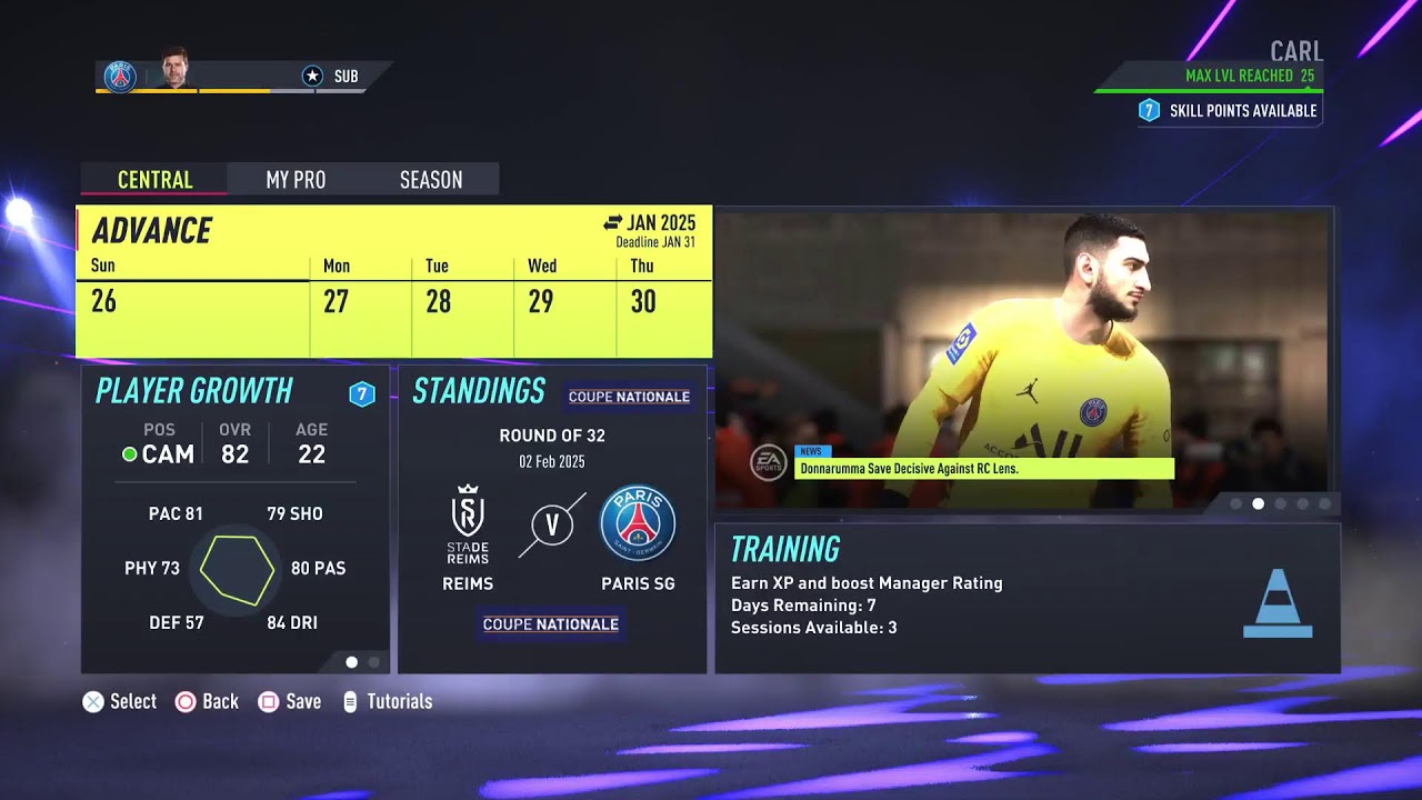 FIFA Carrier Mode