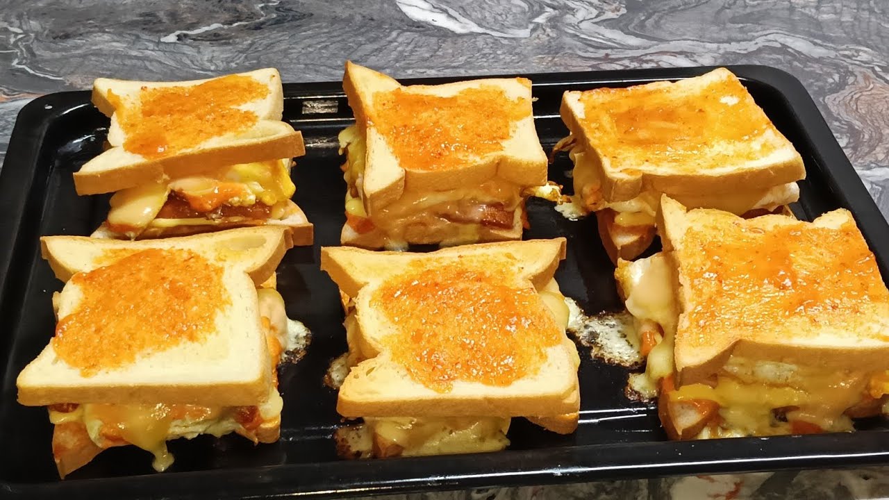 Хлеб морцаллелла с колбасой и сыром