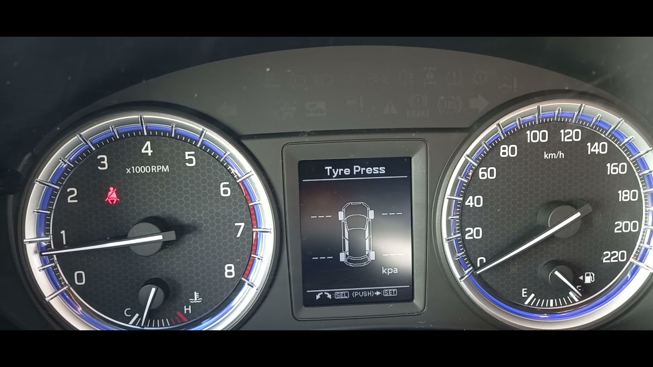 Suzuki Vitara   Dashboard Options & Settings  | 2018 |  #65