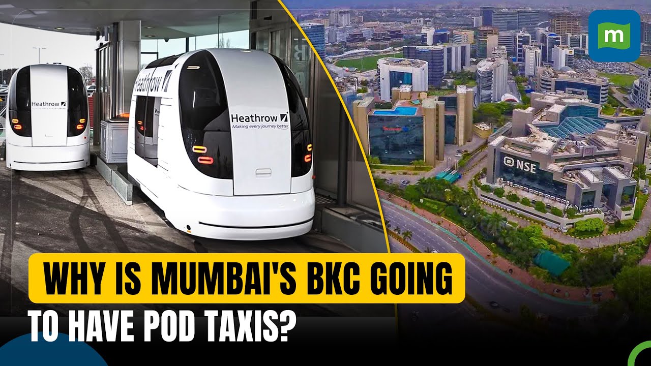 Pod Taxis Approved For Mumbai's Bandra-Kurla Complex | What Are Pod Taxis?